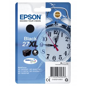 Epson Alarm clock Cartuccia Sveglia Nero Inchiostri DURABrite Ultra 27XL (C13T27114012)