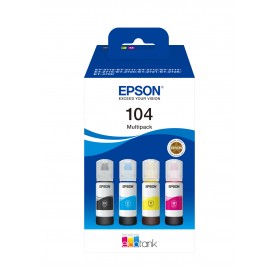 Epson 104 EcoTank 4-colour Multipack (C13T00P640)