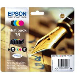 Epson Pen and crossword Multipack Penna e cruciverba 4 colori Inchiostri DURABrite Ultra 16 (C13T16264012)