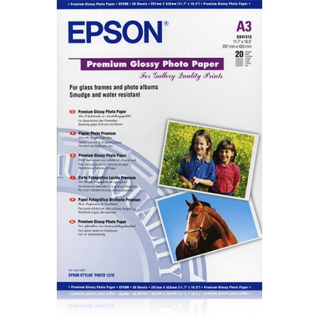 Epson Carta fotografica lucida Premium (C13S041315)