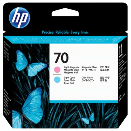 HP Testina di stampa magenta chiaro e ciano chiaro DesignJet 70 (C9405A)