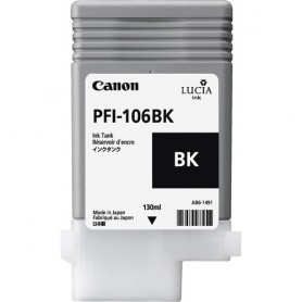 Canon PFI-106 BK cartuccia d'inchiostro 1 pz Originale Nero per foto (6621B001AA)