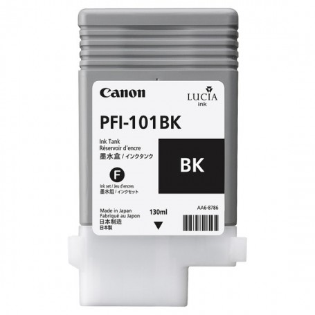 Canon PFI-101BK cartuccia d'inchiostro Originale Nero (0883B001AA)