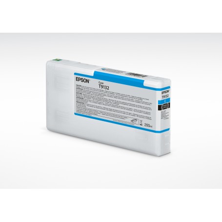 Epson T9132 Cyan Ink Cartridge (200ml) (C13T913200)