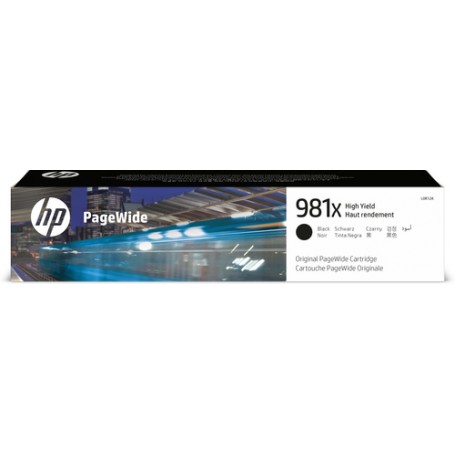 HP Cartuccia nero originale ad alta capacità 981X PageWide (L0R12A)