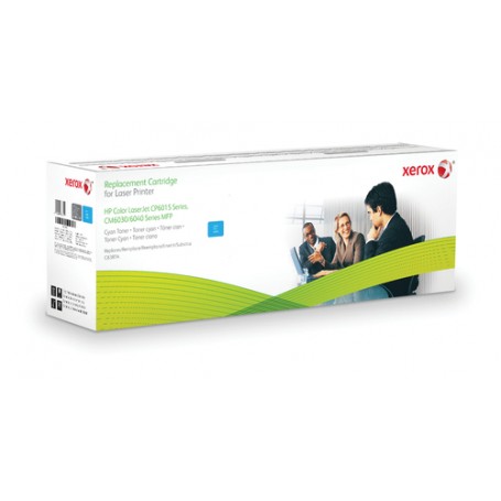 Xerox Cartuccia toner ciano. Equivalente a HP CB381A. Compatibile con HP Colour LaserJet CM6030 MFP, Colour LaserJet (106R02139)