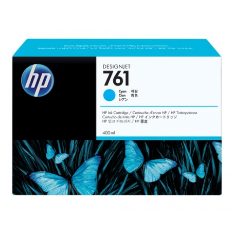 HP Cartuccia inchiostro ciano DesignJet 761, 400 ml (CM994A)
