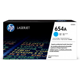 HP Cartuccia Toner originale ciano LaserJet 654A (CF331A)