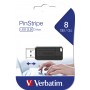 Verbatim PinStripe - Memoria USB da 8 GB - Nero (49062)