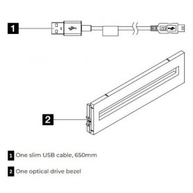 ST650 V2V3 Optical Disk Drive Cable Kit 4Z57A16101