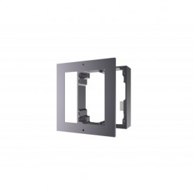 HIKVISION Cornice 1 modulo. Contiene cornice e scatola da parete per posto esterno - DS-KD-ACW1