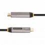 StarTech.com Cavo ottico attivo (AOC) da USB-C a HDMI 2.0 da 15,2 m, 4K 60 Hz, con classificazione CL3, cavo adattatore da USB T