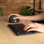 R-Go Tools RGOCOITWLBL tastiera Ufficio USB QWERTY Italiano Nero