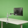 R-Go Tools RGOVLZE4SI Supporti a parete per TV 81,3 cm (32") Scrivania Nero, Argento
