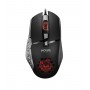 NOUA MOUSE GAMING ROKA CAVO USB NERO E GRAFICHE ROSSE 8 TASTI