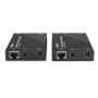 Lindy 38398 moltiplicatore AV Trasmettitore e ricevitore AV Nero