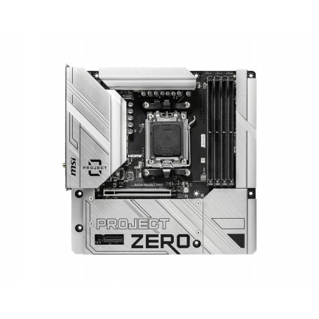 MSI B650M PROJECT ZERO scheda madre AMD B650 Socket AM5 micro ATX