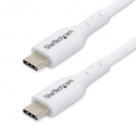 StarTech.com Cavo di Ricarica USB-C da 3m, cavo USB C, cavo di ricarica USB 2.0 Tipo-C per laptop, power delivery 60W 3A, rivest