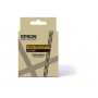 Epson C53S672075 nastro per etichettatrice Nero su giallo