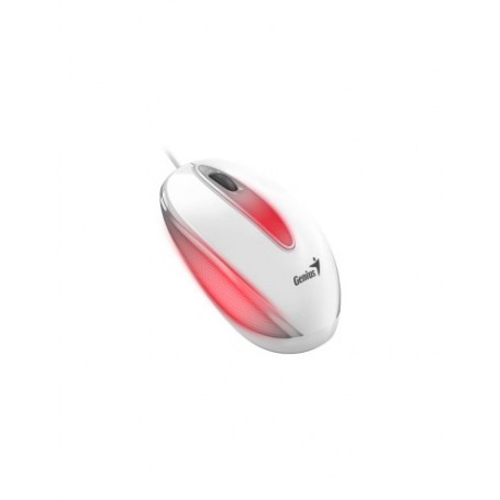 GENIUS MOUSE USB DX-MINI FLASHING LED WHITE