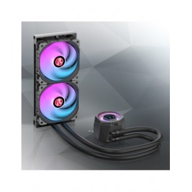 RAIJINTEK RAFF CPU LIQUIDO CYCLOPS 240 BLACK ARGB PWN LCD TFT 1.4 0R10B0023