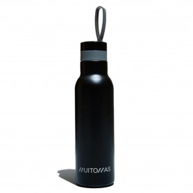 MUITOMAS WATERBOTTLE LACET 500ML BK