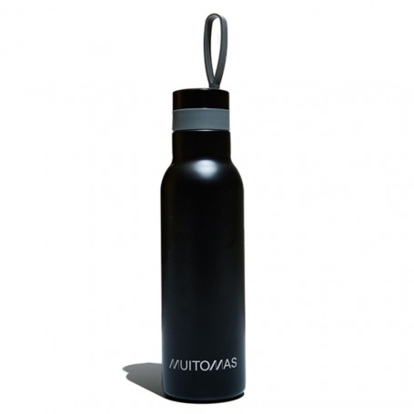 MUITOMAS WATERBOTTLE LACET 500ML BK