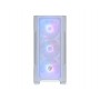 MSI MAG FORGE M100R Midi Tower Trasparente, Bianco