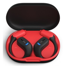 Philips 6000 series TAA6709BK/00 cuffia e auricolare True Wireless Stereo (TWS) A clip Sport Bluetooth Nero, Rosso
