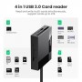 Ugreen 30333 lettore di schede USB Nero