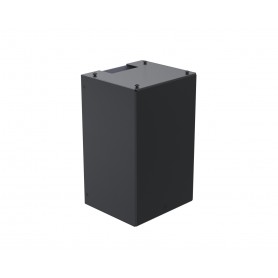 Ergonomic Solutions SpacePole Kiosk & Signage Kiosk center module Nero