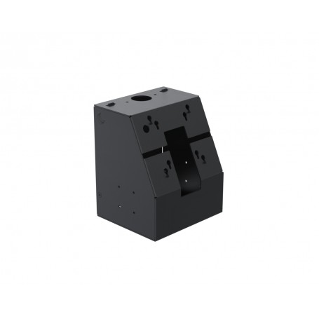 Ergonomic Solutions SpacePole Kiosk & Signage Kiosk top module Nero