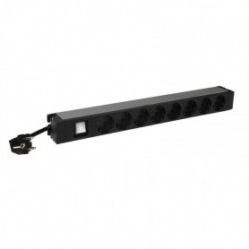 Legrand 6 468 23 prolunghe e multiple 3 m 8 presa(e) AC Nero