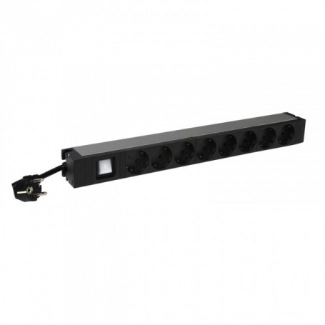 Legrand 6 468 23 prolunghe e multiple 3 m 8 presa(e) AC Nero