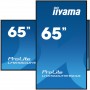 iiyama LH6560UHS-B2AG visualizzatore di messaggi Pannello A digitale 165,1 cm (65") LED Wi-Fi 500 cd/m² 4K Ultra HD Nero Proces