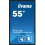 iiyama TF5539AS-B1AG visualizzatore di messaggi Pannello piatto per segnaletica digitale 138,7 cm (54.6") LED 500 cd/m² 4K Ultr