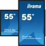 iiyama TF5539AS-B1AG visualizzatore di messaggi Pannello piatto per segnaletica digitale 138,7 cm (54.6") LED 500 cd/m² 4K Ultr