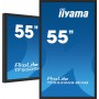 iiyama TF5539AS-B1AG visualizzatore di messaggi Pannello piatto per segnaletica digitale 138,7 cm (54.6") LED 500 cd/m² 4K Ultr