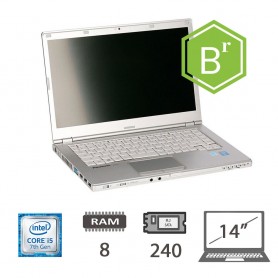 PANASONIC CF-LX6-2 I5-7300U/8/240M2/14/W10P/2Y B