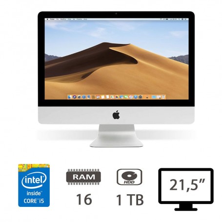 IMAC 21,5 (L13)I5-4570R/16GB/HDD1TB/2Y