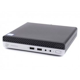 REFURBISED HP MINI PC 400 G4 DM I5-8500T 8GB 256GB WIN 11 PRO