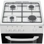 Beko CSG42001FW Cucina Gas Bianco