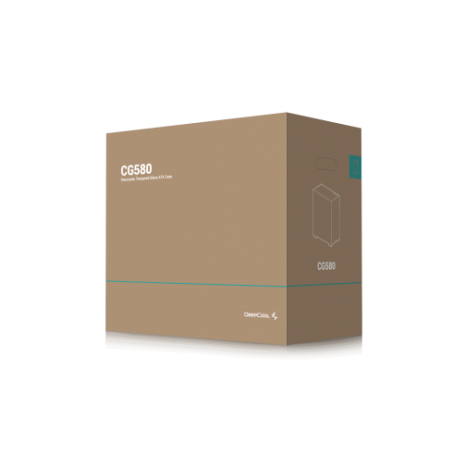 DEEPCOOL CASE MID TOWER CG580 TG NERO R-CG580-BKNDA0-G-1