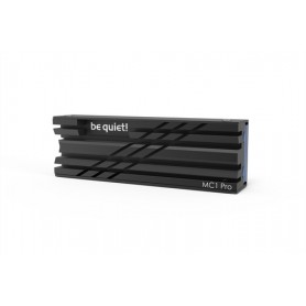 be quiet! MC1 PRO Unità allo stato solido Dissipatore di calore/Radiatore Nero 1 pz