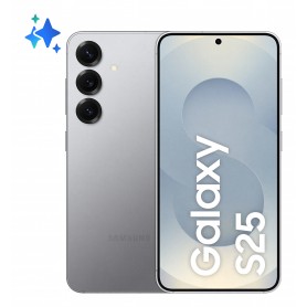 Samsung Galaxy S25 Smartphone AI, Display 6.2'' FHD+ Dynamic AMOLED 2X, Fotocamera 50MP, RAM 12GB, 512GB, 4.000 mAh, Silver shad