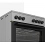 Beko FBE62120XD cucina A Elettrico Gas Acciaio inox
