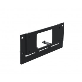 Ergonomic Solutions SpacePole Kiosk & Signage Kiosk integrated scanner cover + bracket for Datalogic GFS4470 Nero