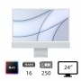 IMAC 24 4,5K (2021)M1-8C/16/256/8C GPU/SLV/2Y