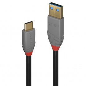 Lindy 36919 cavo USB 3 m USB C USB A Nero