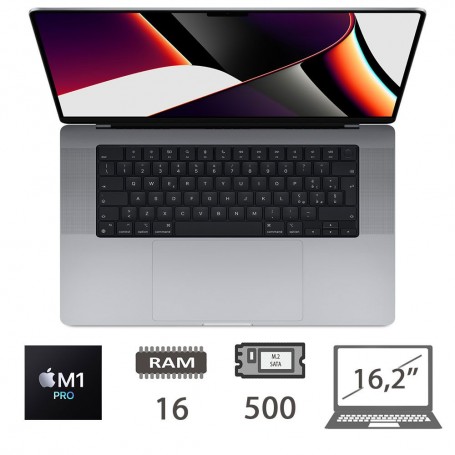 MBP 16,2 (2021)M1 PRO-10C/16/512/16C GPU/SG/2Y